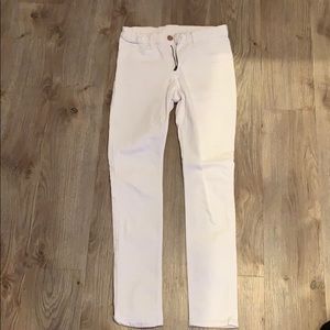 &denim white skinny fit jeans